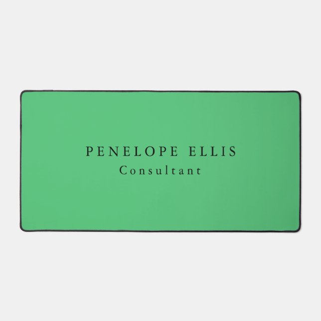 Paris Green Einzigartig Original Classic Beruflich Schreibtischunterlage (Vorderseite)