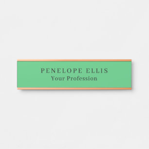 Paris Green Einzigartig Original Classic Beruflich Türschild