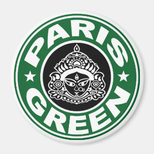 Paris-Grün Durga Magnet
