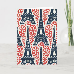 Paris-Gruß-Karte Karte