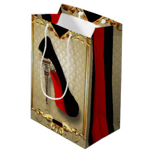 Paris-hoher Absatz Mittlere Geschenktüte