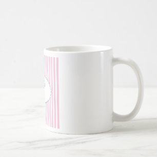 "Paris I Liebe You"- rosa Streifen Kaffeetasse