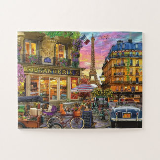 Paris in Dawn Jigsaw Puzzle