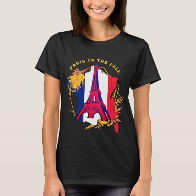 PARIS IN FALL French T-Shirt (Vorderseite)
