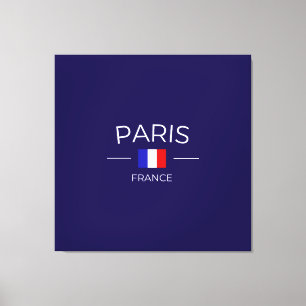 Paris in Frankreich Leinwanddruck