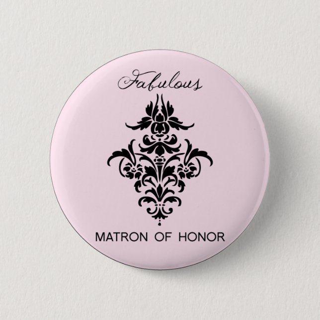 Paris inspirierte Matrone des Ehrenknopfes Button (Vorderseite)