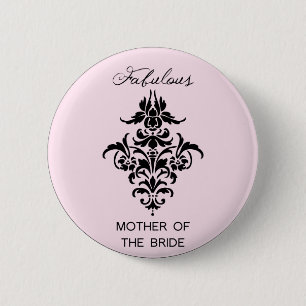 Paris inspirierte Mutter des Braut-Knopfes Button
