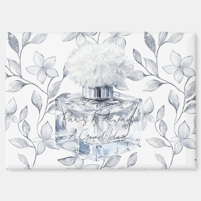 Paris is always a good idea perfume leaves magnet (Vorderseite)
