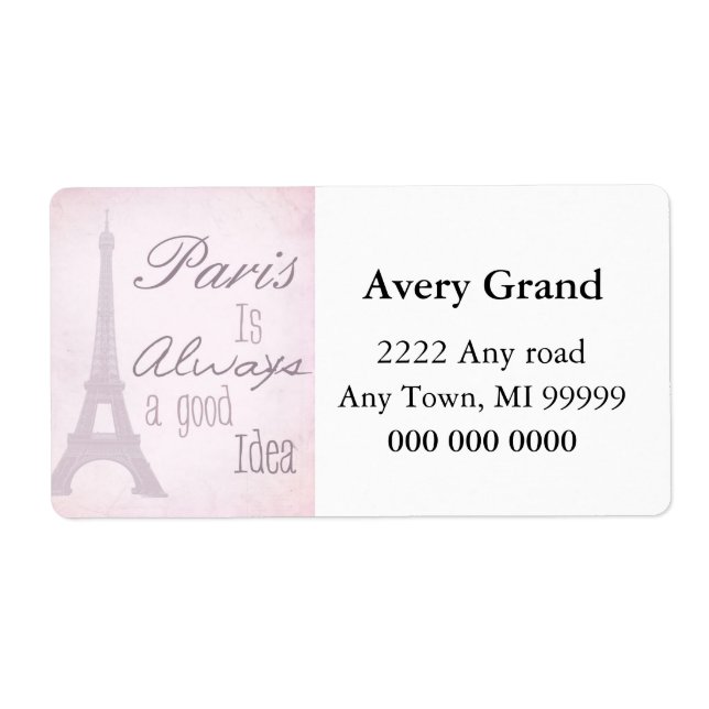Paris ist immer eine gute Idee (Vorne)