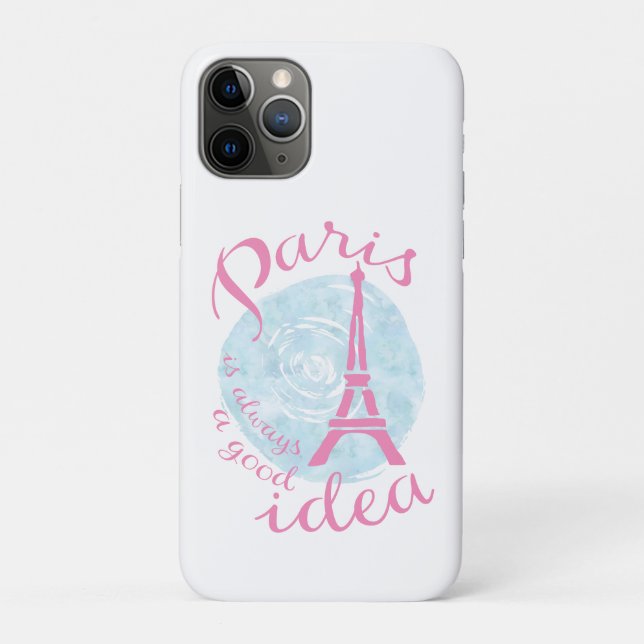 Paris ist immer eine gute Idee Case-Mate iPhone Hülle (Rückseite)