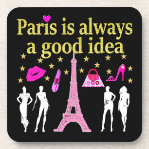 PARIS IST IMMER EINE GUTE IDEE GETRÄNKEUNTERSETZER