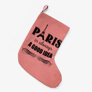 Paris ist immer eine gute Idee Kleiner Weihnachtsstrumpf