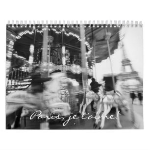 Paris, je t'aime! kalender