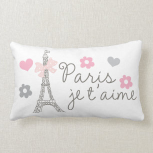 Paris Je T'aime Lendenkissen