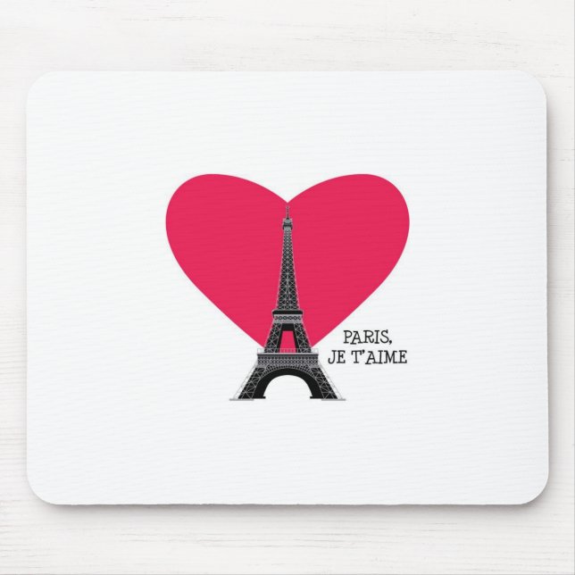Paris, Je T'Aime Mousepad (Vorne)