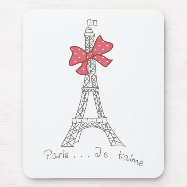 Paris… Je t'aime Mousepad (Vorne)