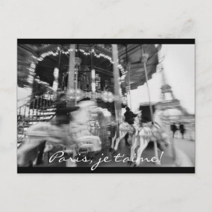 Paris, je t'aime! Postkarte