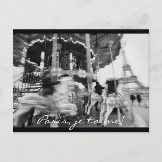 Paris, je t'aime! Postkarte