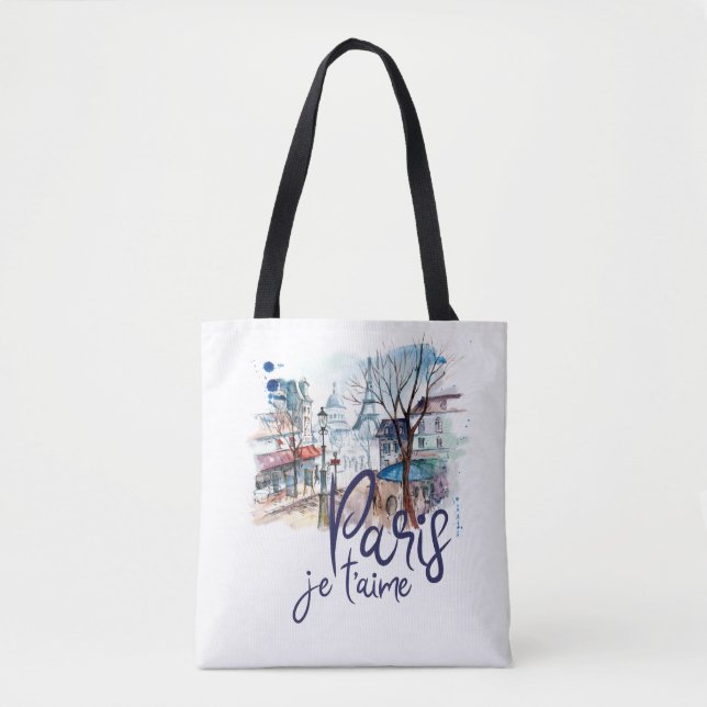 Paris Je t'aime Tasche (Vorderseite)