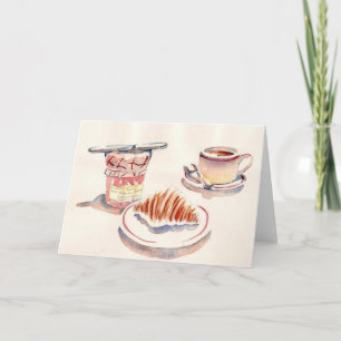 Paris kleiner Dejeuner Karte