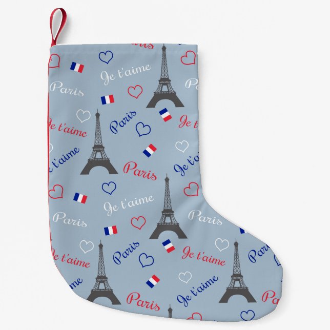 Paris Kleiner Weihnachtsstrumpf (Vorderseite)