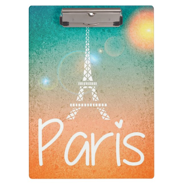 Paris Klemmbrett (Vorderseite)