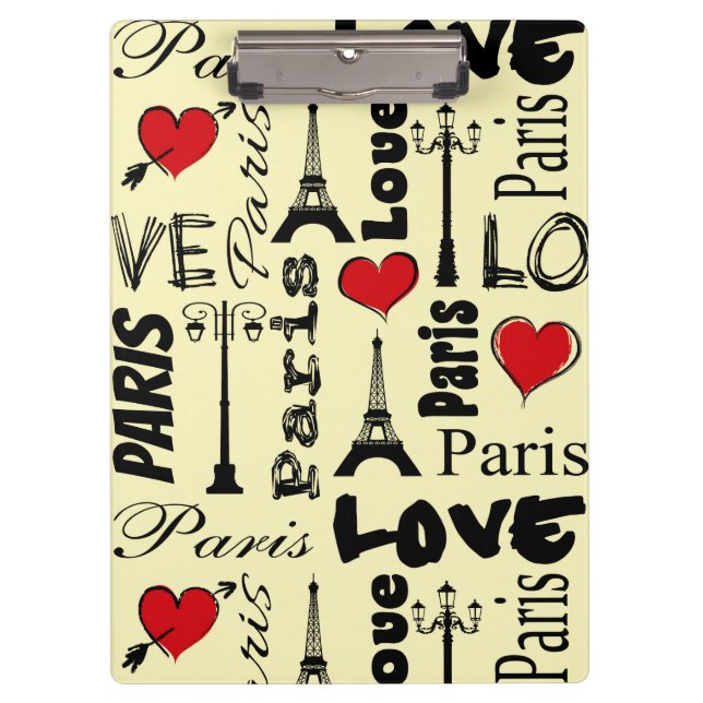 Paris Klemmbrett (Vorderseite)