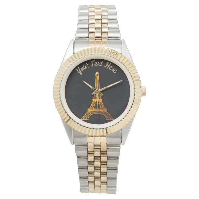 Paris: La Tour Eiffel Armbanduhr (Vorderseite)