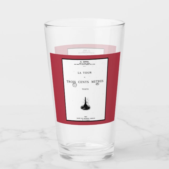 Paris La Tour Eiffel Eiffelturm Eiffel tower Glas (Vorderseite)