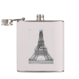 Paris – La Tour Eiffel pastel Eifelturm Flachmann