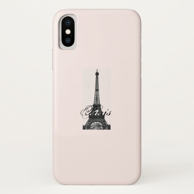 Paris – La Tour Eiffel pastel Eiffelturm Case-Mate iPhone Hülle (Rückseite)