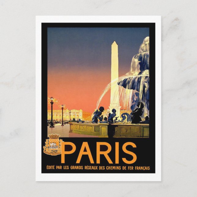 Paris LaCaze Post Card Postkarte (Vorderseite)