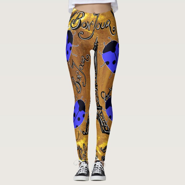 PARIS LADYBUGS LEGGINGS (Vorderseite)
