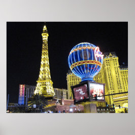 Paris Las Vegas Foto Poster Print