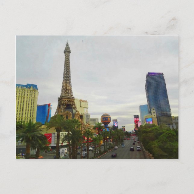 Paris Las Vegas Hotel & Casino #4 Postkarte (Vorderseite)