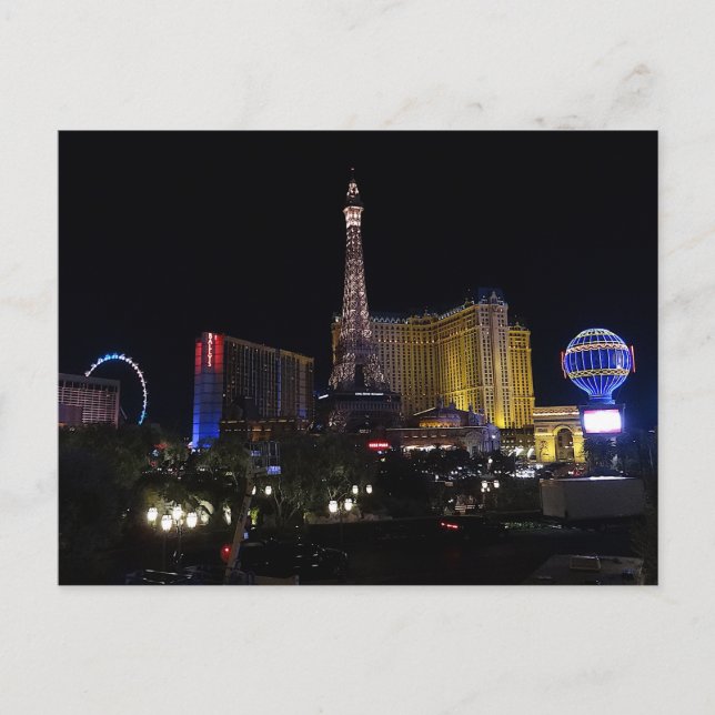 Paris Las Vegas Hotel & Casino #5 Carte postale (Devant)