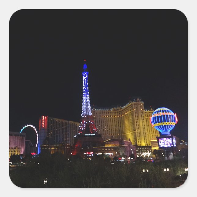 Paris Las Vegas Hotel & Casino #6 Stickers (Vorderseite)