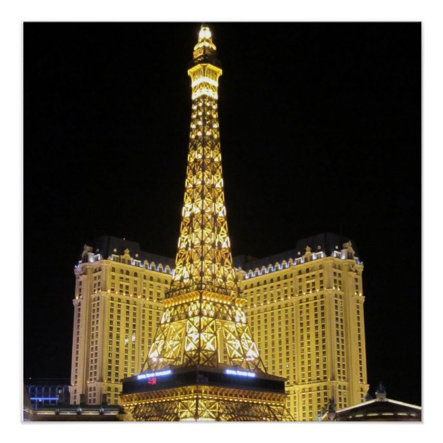 Paris Las Vegas Hotel print Poster (Vorderseite)