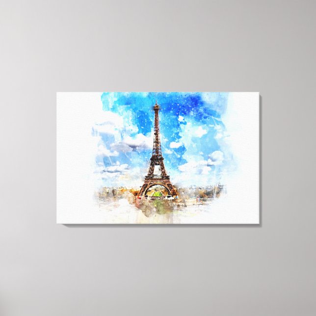 Paris Leinwanddruck (Vorderseite)