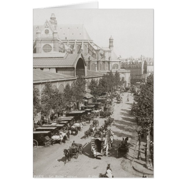 Paris: Les Halles, C1900 (Vorne)