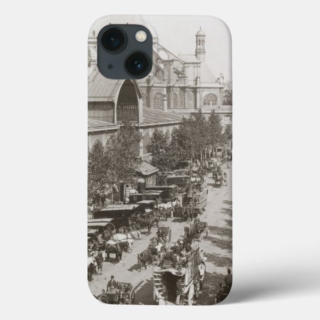 Paris: Les Halles, C1900 Case-Mate iPhone Hülle (Rückseite)