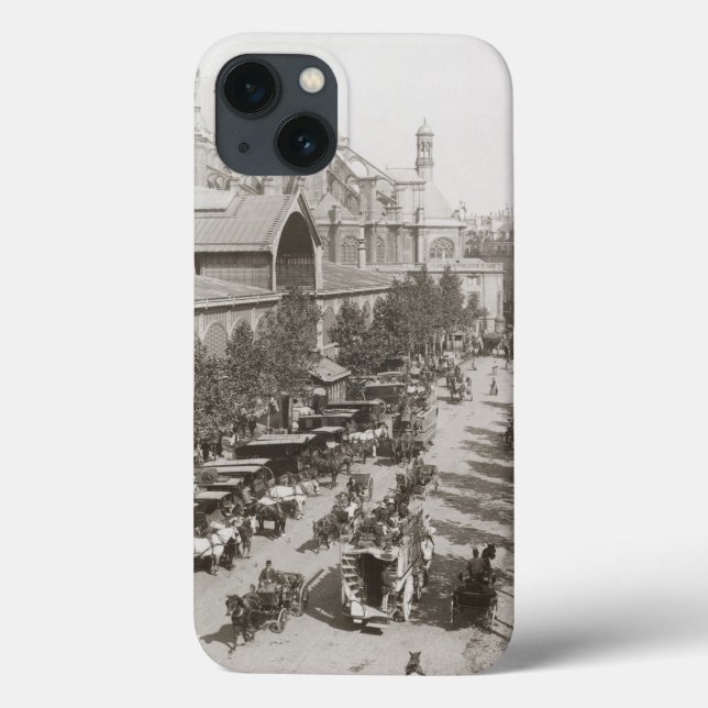 Paris: Les Halles, C1900 Case-Mate iPhone Hülle (Rückseite)