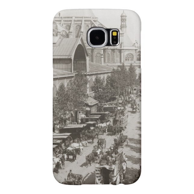 Paris: Les Halles, C1900 Case-Mate Samsung Galaxy Hülle (Rückseite)