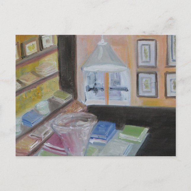 Paris Library Postkarte (Vorderseite)