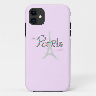 PARIS Liebe mit Eiffelturm Case-Mate iPhone Hülle