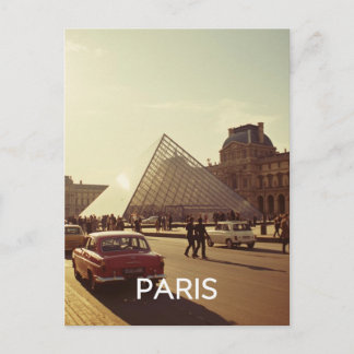 Paris Louvre Postkarte
