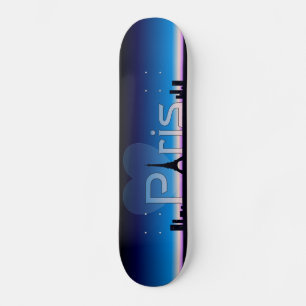 Paris Love - Skateboard Custom Design