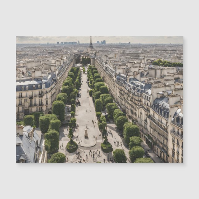 Paris Magnetkarte (Vorderseite)