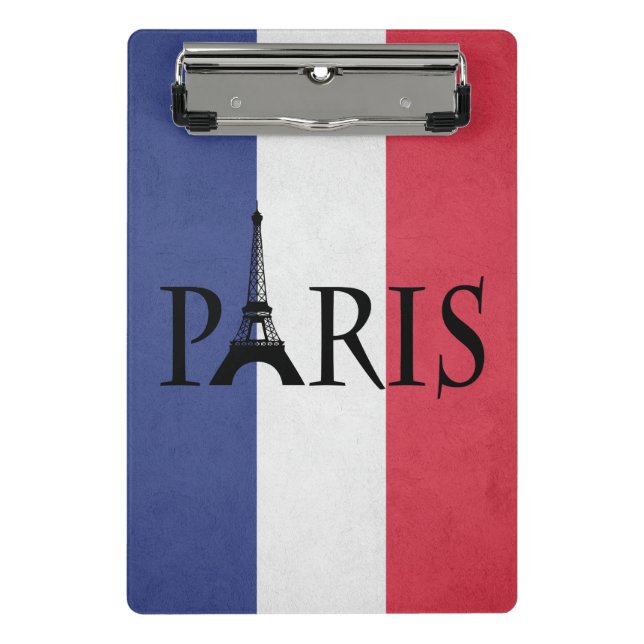 Paris Mini Klemmbrett (Vorderseite)