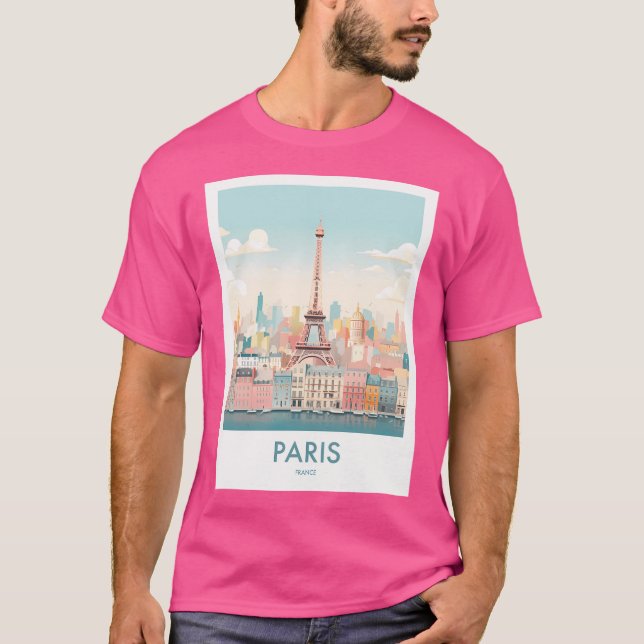Paris Minimal T-Shirt (Vorderseite)